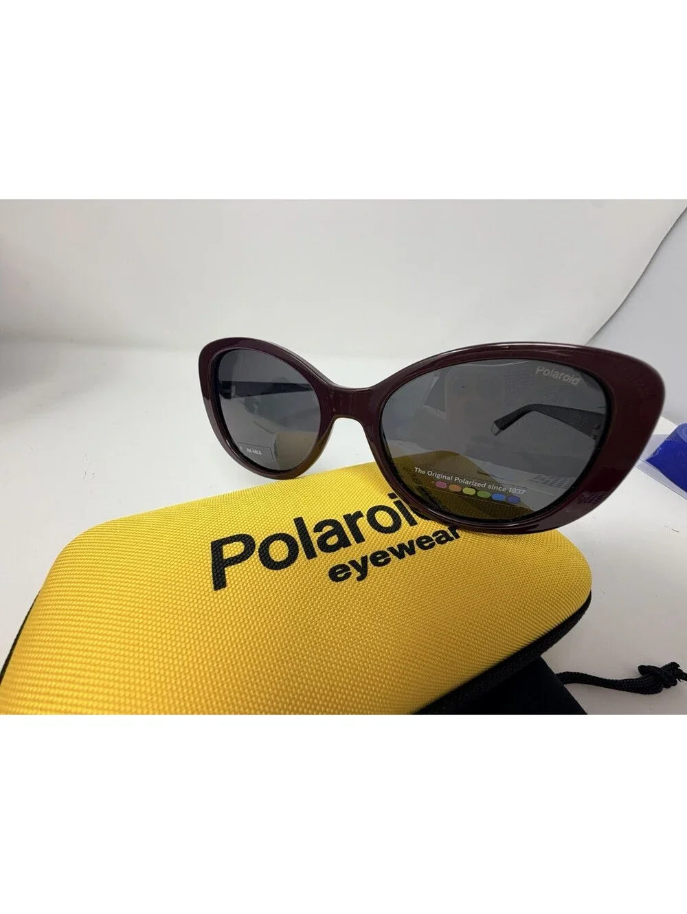 Polaroid PLD 4154/S/X LHF (M9) Burgundy/Grey Polarized Sunglasses